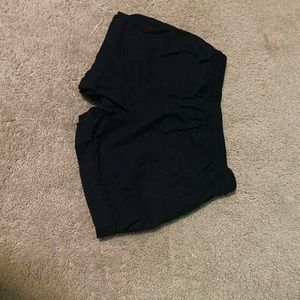 Black shorts
